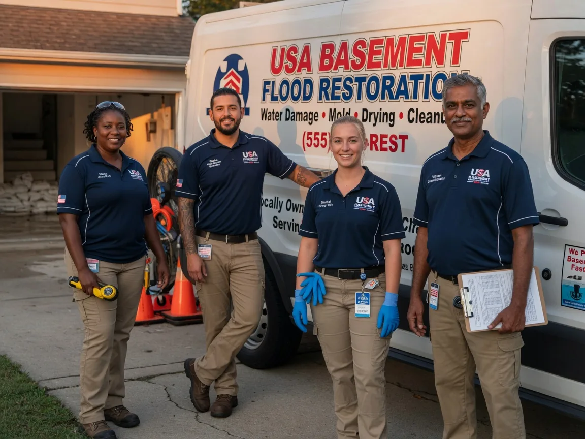 Basement Flood Cleanup company in Star Lake, WI